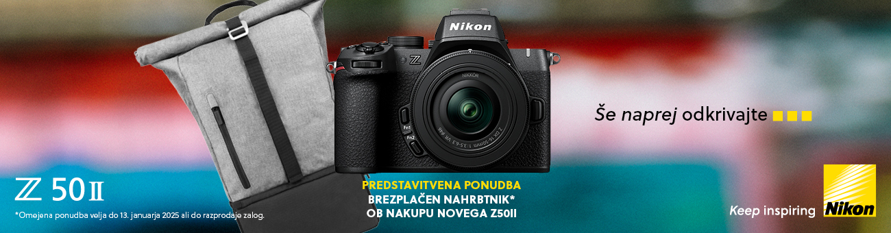 NIKON Z50 II ZAČETEK PRODAJE 21.11.24