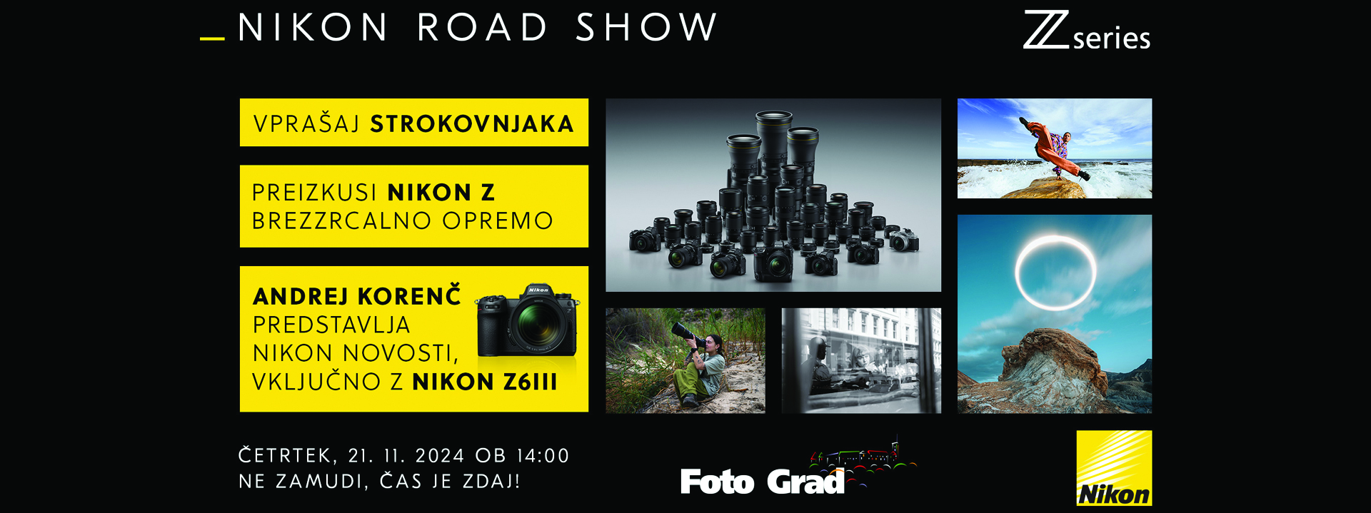 NIKON Z - PREDSTAVITEV IN PREIZKUS 21.11.24