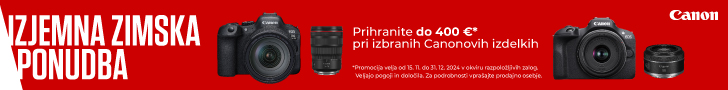 CANON TAKOJŠNJI PRIHRANEK 15.11.- 31.12.2024