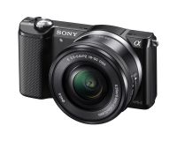 Digitalni fotoaparat  SONY ILCE5000LB Alfa 5000 serije E s senzorjem APS-C