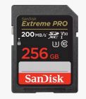 Sandisk SDXC 256GB Extreme Pro 200/90 MB/s UHS-I C-10 U3 V30