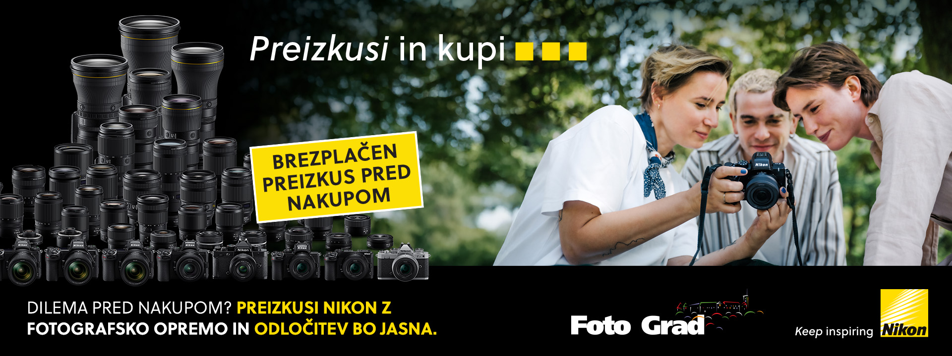 NIKON Z - PREIZKUSI IN KUPI