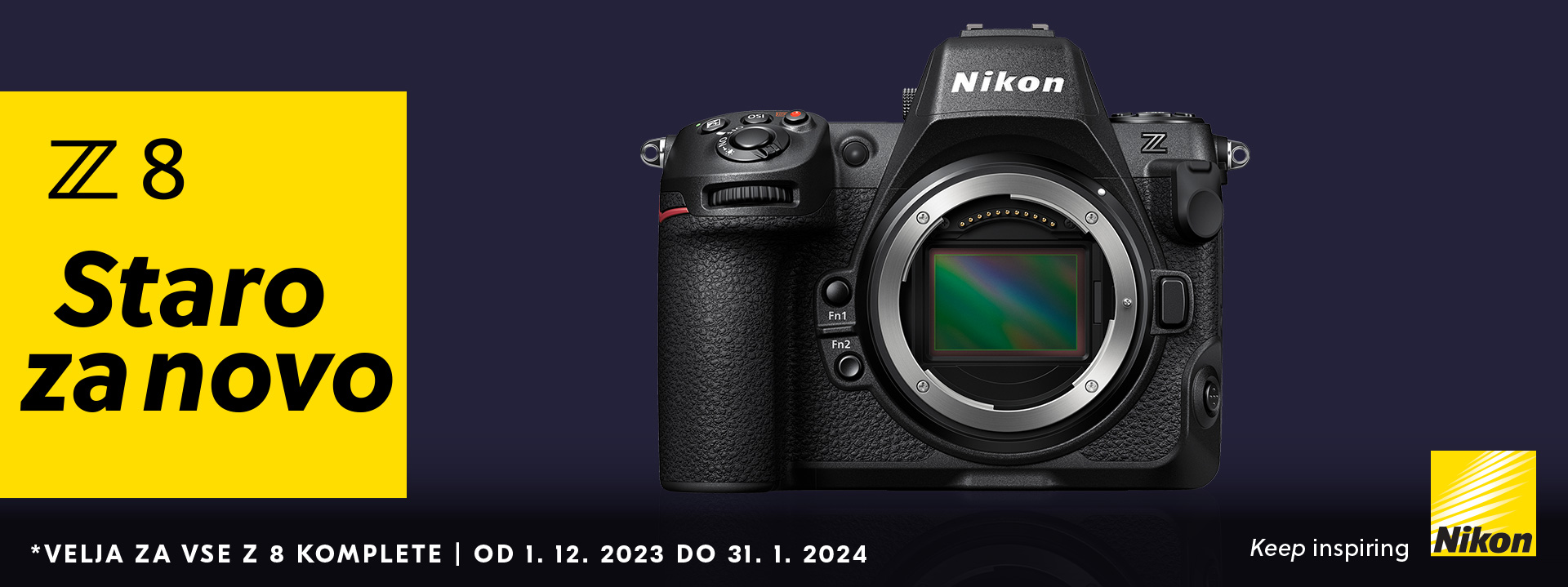 Nikon Z8 Staro za novo