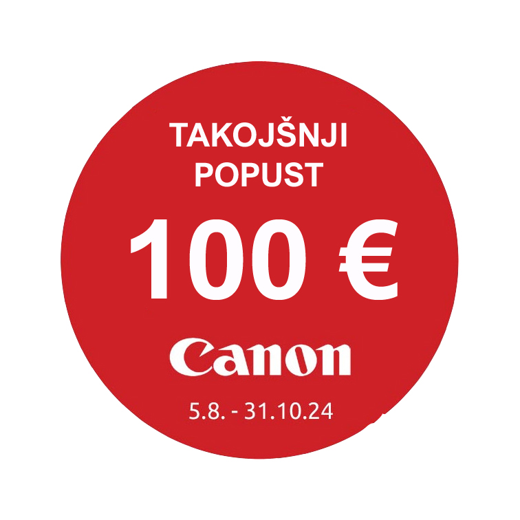 Canon EOS R100 akcija