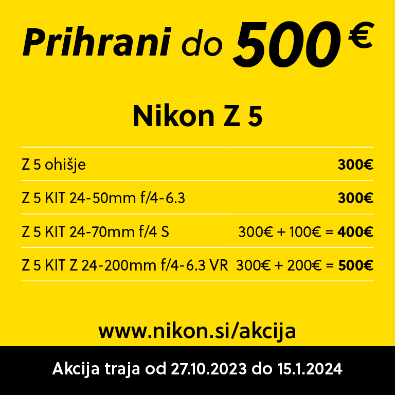 Nikon Z5 Akcija