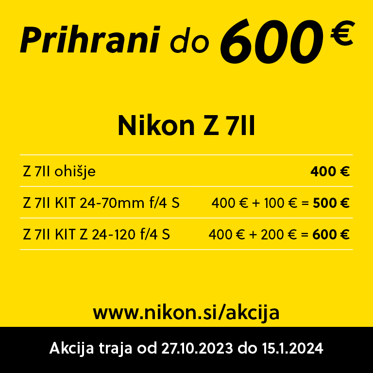 Nikon Z7 II akcija