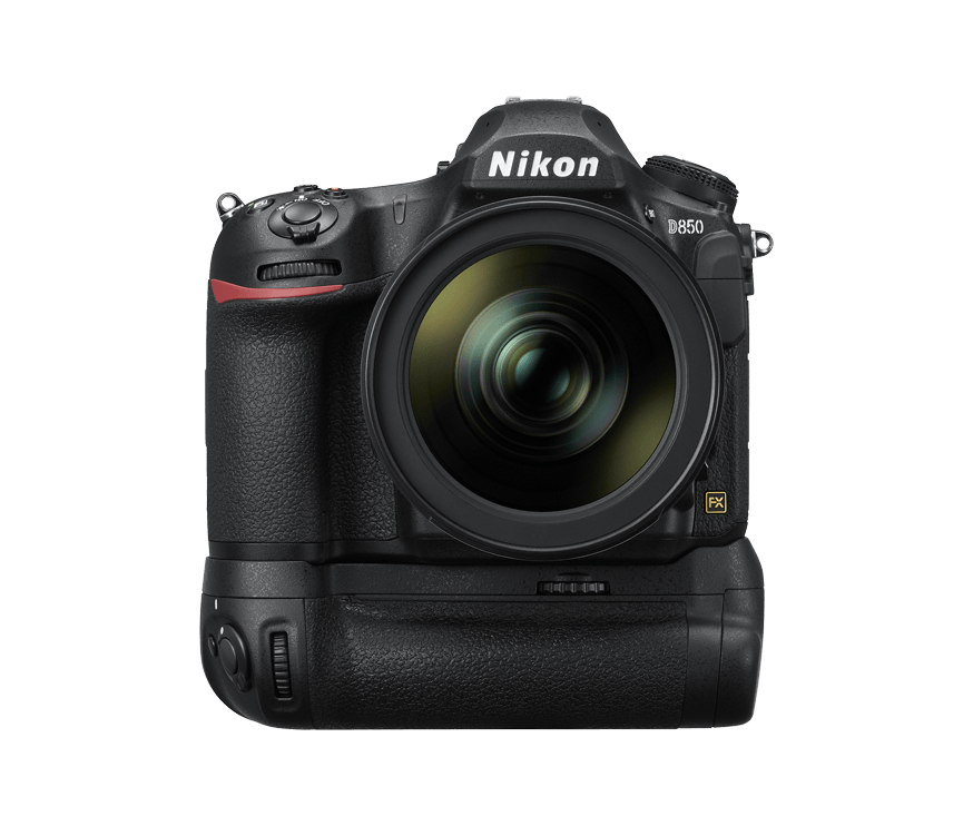 04 nikon d850 24 70 battery grip mbd18 frontoriginal
