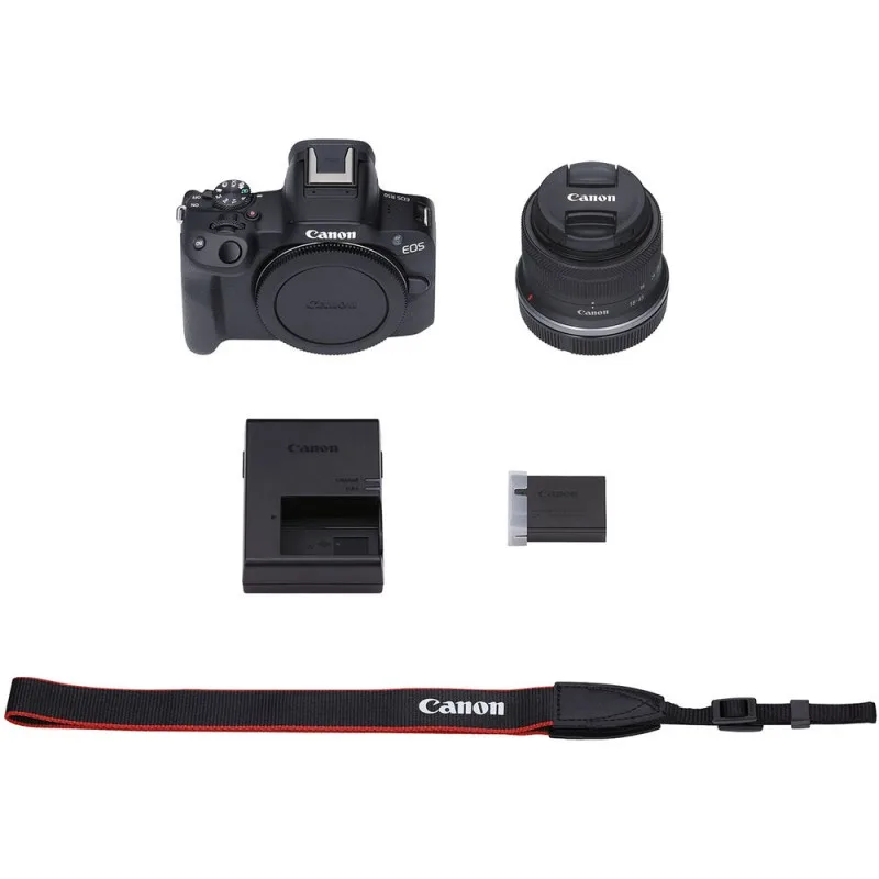 CANON EOS R50 + RF-S 18-45/4,5-6,3 IS STM CANON EOS R50 + RF-S 18-45/4,5-6,3 IS STM