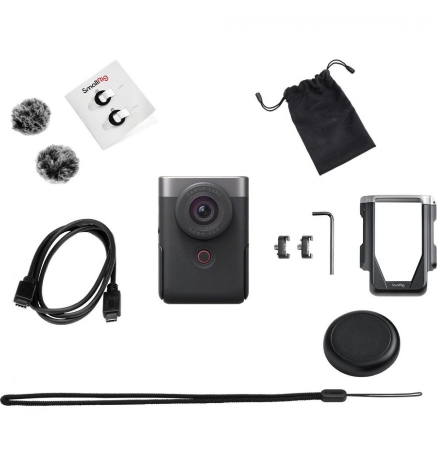 canonpowershotv10vloggingkitnapredensrebrn