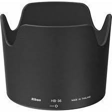 NIKON sončna zaslonka HB-36 NIKON sončna zaslonka HB-36
