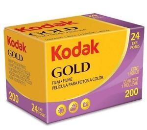 KODAK GOLD film 35mm 200 ASA 24 posnetkov