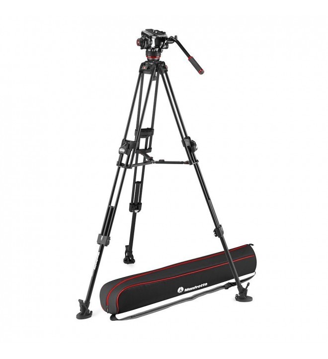 manfrotto504xfluidvideoheadwith645fasttwinalutripodxprofluidvideomonopod