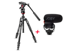 MANFROTTO stojalo BEFREE MVKBFRT-LIVE + mikrofon JB01734-BWW akcija