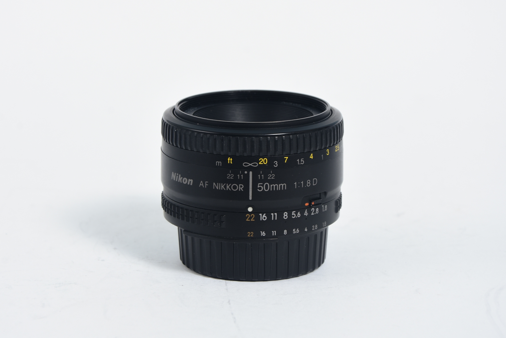 NIKON objektiv NIKKOR AF 50/1,8D - RABLJEN