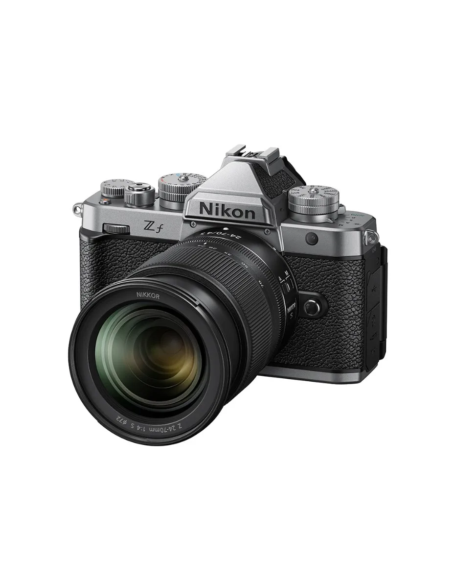 Nikon Zf ohišje + Z 24-70/4 S srebrn + usnjena torbica Nikon Zf ohišje + Z 24-70/4 S srebrn + usnjena torbica