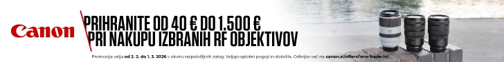 CANON RF OBJEKTIVI STARO ZA NOVO 2.2. - 1.3.2026 CANON RF OBJEKTIVI STARO ZA NOVO 2.2. - 1.3.2026