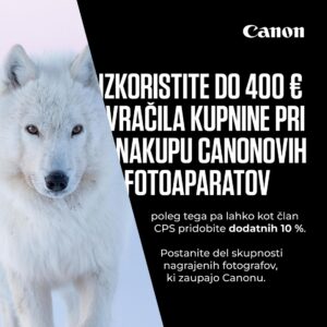 CANON CASHBACK AKCIJA 16.3.-19.4.2026