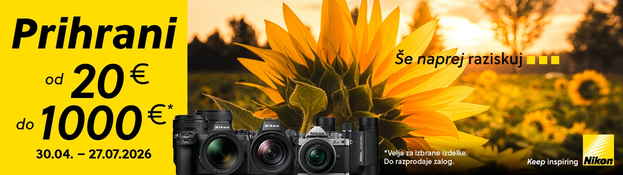 Nikon prihrani takoj 30.4.-27.7.26