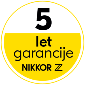 Nikkor Z objektivi - 5 let garancije