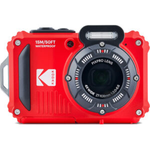 KODAK vodoodporni digitalni fotoaparat WPZ2 rdeč KODAK vodoodporni digitalni fotoaparat WPZ2 rdeč