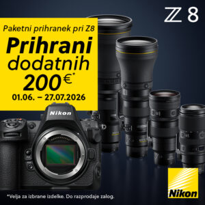 Nikon Z8 kombinirani prihranek 1.6.-27.7.26