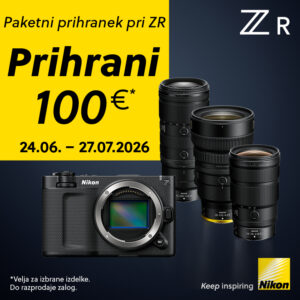Nikon ZR akcija 24.6.-27.7.26