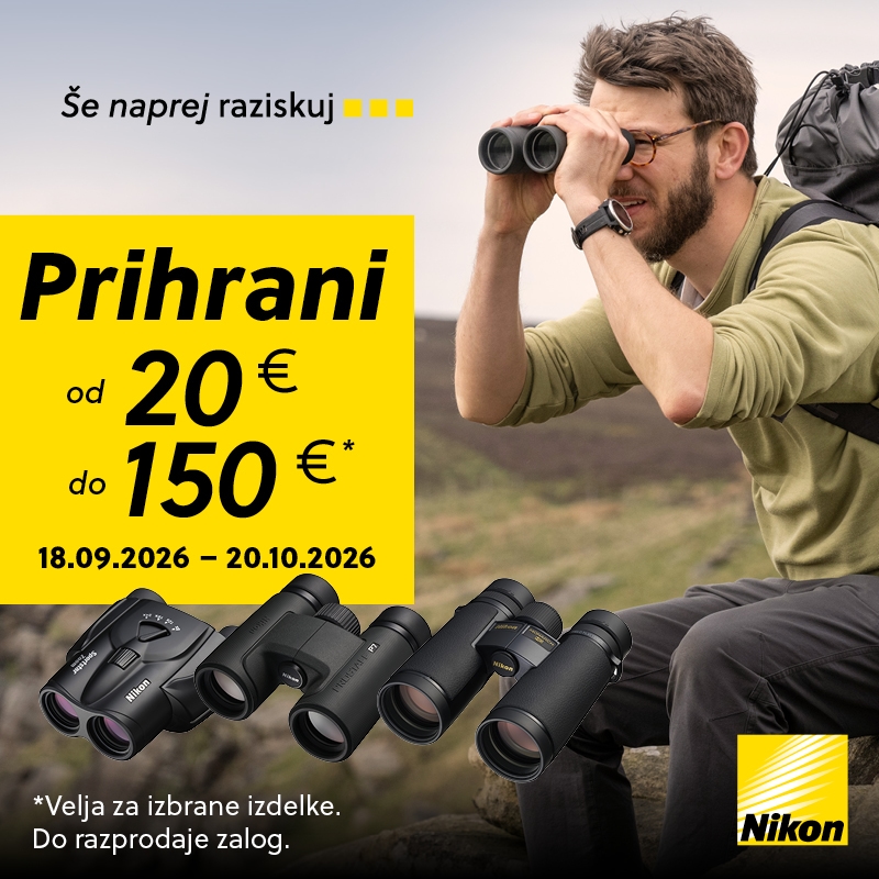 Nikon Sport Optics - Takojšnji prihranek do 20.10.