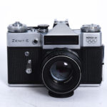 Zenit E (SE Moskva-80) + Helios 58/2 -rabljeno Zenit E (SE Moskva-80) + Helios 58/2 -rabljeno