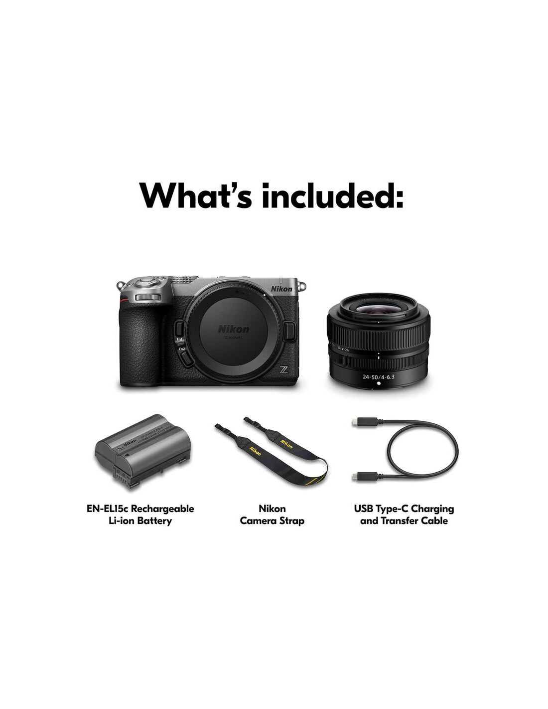 Nikon Z5 IIC + Z24-50/4-6.3 srebrn + EN-EL15C